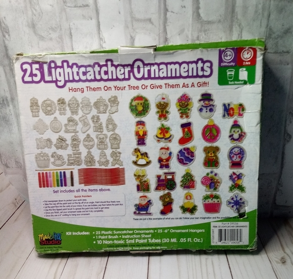 25 Lightcatcher Ornaments Kids Craft Hobby Set - Picture 8 of 10